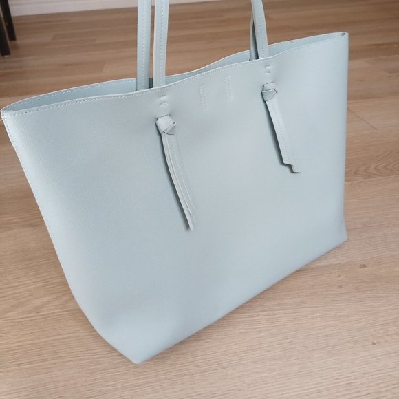 Indigo Grey Tote, Wallet for womens, Shoulder Bag Purse - Picture 2 of 14